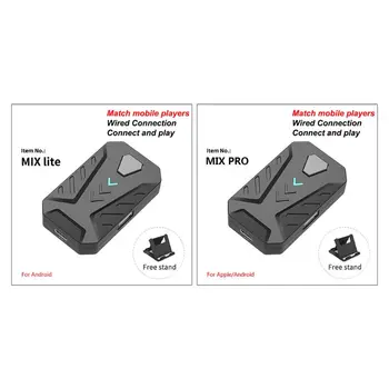 

Portable Mobile Gaming Keyboard Mouse Converter Adapter Device Tablet Density Shooting