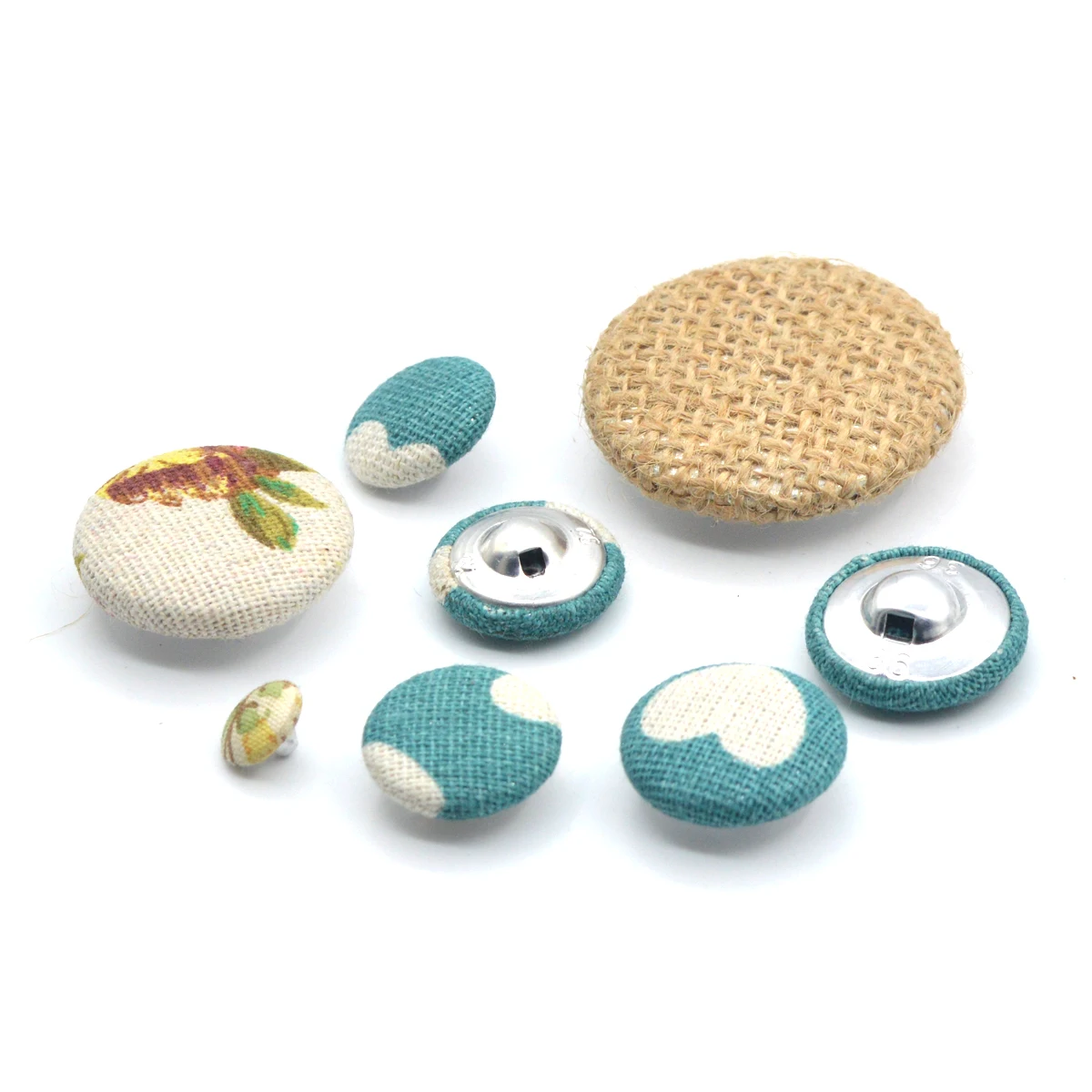 KALASO 16-60 Fabric Leather Covered Button Mold Hand Press Die Assembly Mould Tool For Handmade DIY Supplies Sewing Accessories 3