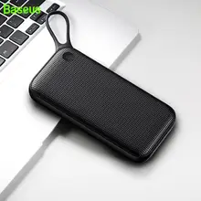 Baseus 20000 мАч Внешний аккумулятор двойная Быстрая зарядка 3,0 USB 18 Вт PD Быстрая Зарядка Внешний аккумулятор 20000 мАч Внешний аккумулятор для Xiaomi iPhon