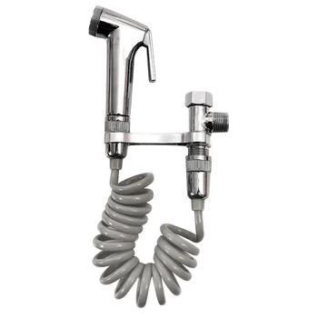 

Handheld Toilet Bidet Portable Sprayer Shower Head Kit for Bathroom Home Bathroom Fixture WWO66