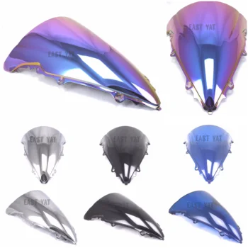 

R6 2003 2004 2005 windshield black white blue silver color choice for Yamaha YZF 600 R6 03 04 05 motorcycle windshield