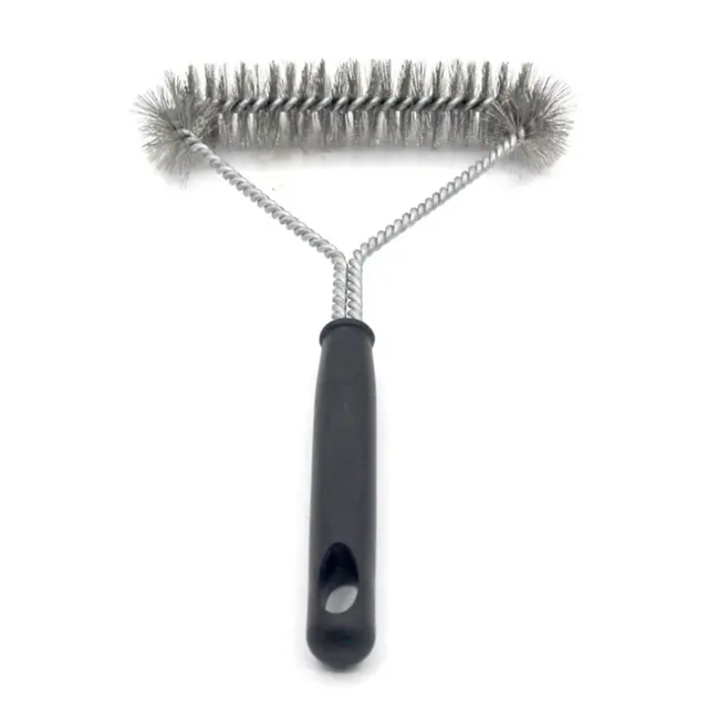 11 Hüvelykes Grill -Készlet Tisztító Kefe Rozsdamentes Acél Főző Szerszámok Barbecue Modulok Konyhai Kiegészítők Kefék