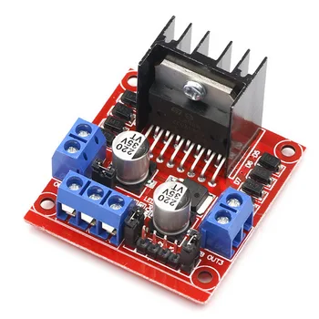 

L298N Motor Driver Board Module Stepper Motor Smart Car Robot Breadboard Peltier L298N High Power For Arduino Motor Driver
