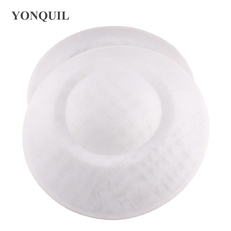 Round Solid Copy Sinamay Fascinator Base 27 CM DIY Hair Accessories Millinery Saucer Material Party Event Occasion Millinery Cap 4