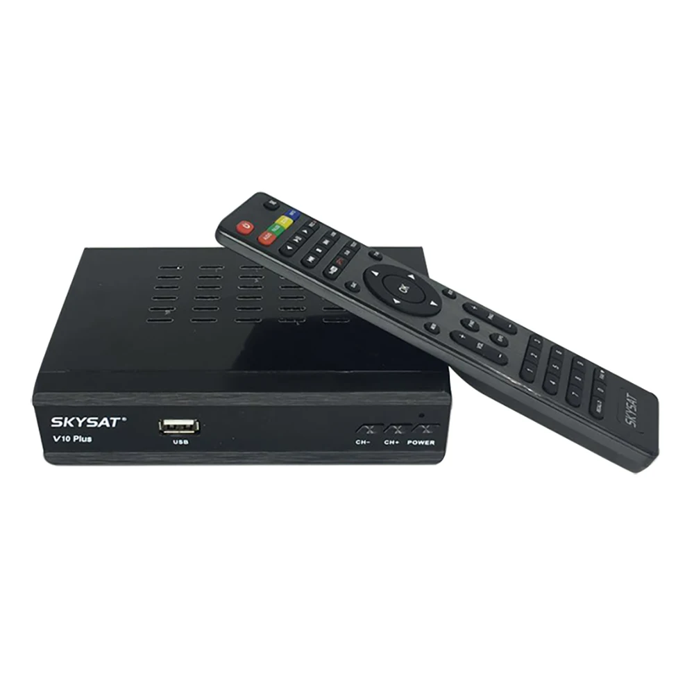 [10 шт.] спутниковый ресивер SKYSAT V10 Plus поддерживает CCCamd сервер hd Newcamd PowerVu M3U Xtream коды