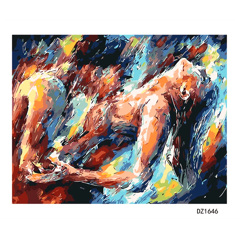 

Love Love Theme Painting by Numbers with Combo Inner Frame Packed in Colorful Box with 4050 size Colorful Canvas and Brushs