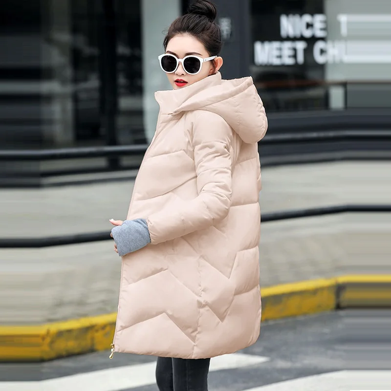 Парка женская зимняя куртка женские пальто с капюшоном Женская куртка толстая подкладка с хлопковой подбивкой зимние женские пальто Верхняя одежда