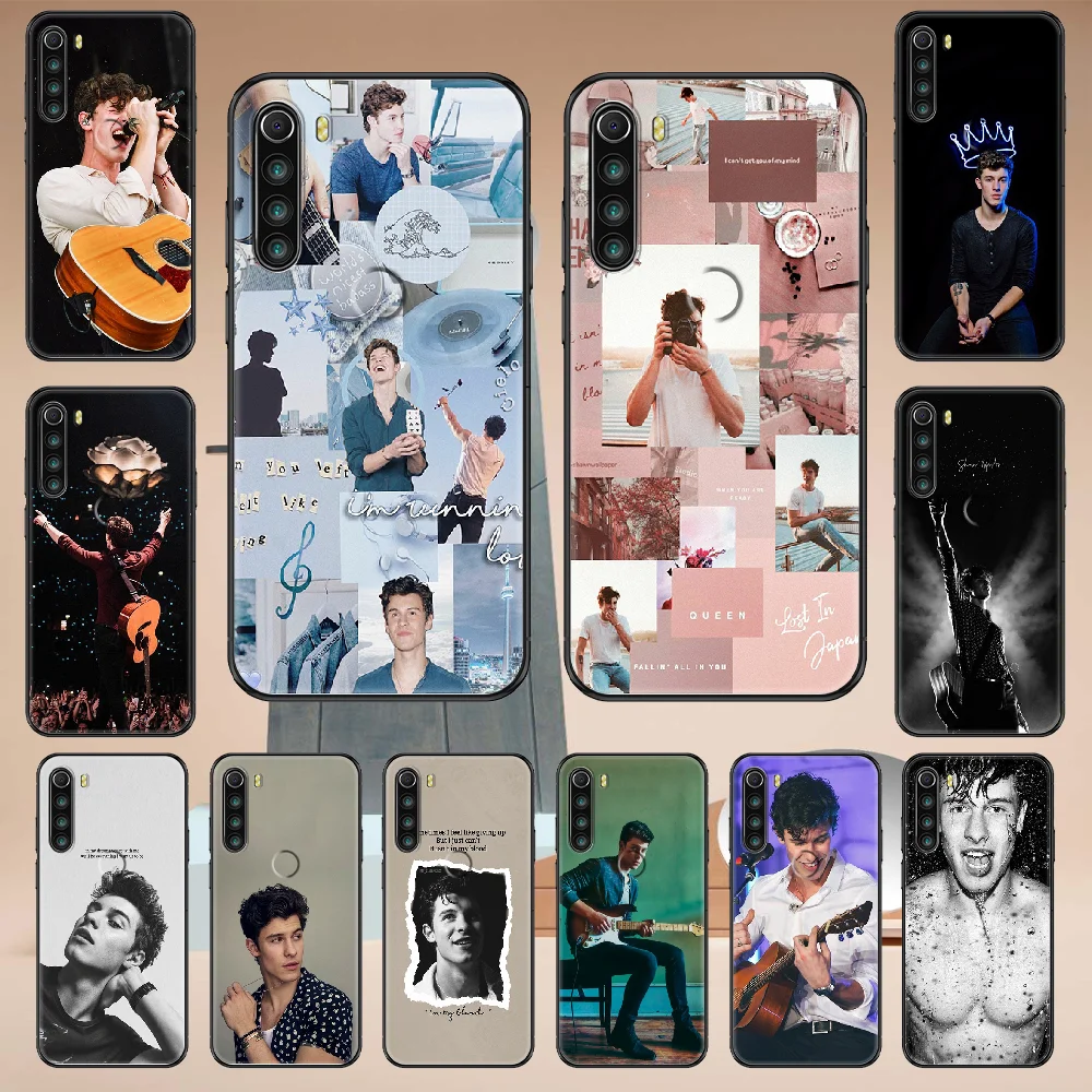 Певец Shawn Mendes чехол для телефона Xiaomi Redmi Note 7 7A 8 8T 9 9A 9S 10 K30 Pro Ultra черный тренд funda