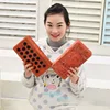 Creative Brick Pillow Funny Personality Realistic Simulation Bricks Pillows Special Gift Sponge Plush Twist Pillow Cushion 2