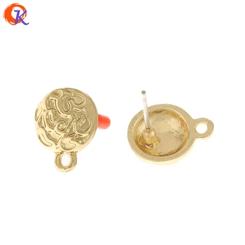 

Cordial Design 100Pcs 10*13MM Earrings Stud/Jewelry Accessories/Round Shape/Hand Made/Earring Findings/DIY Jewelry Making