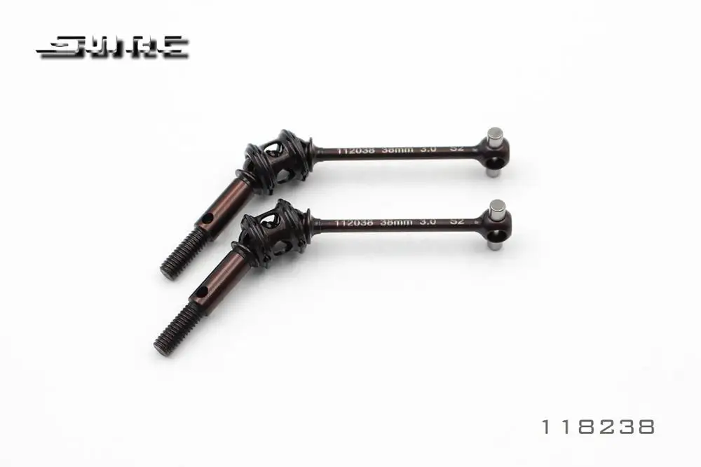 SN-RC 1:10 RCAccessories 118238 мм трехсекционный универсальный шарнир CVD (пружинная