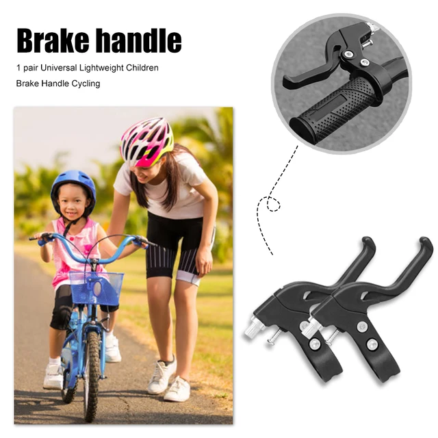 1 Pair Children Kids Bike Bicycle Brake Levers for Boy Girl Bicycl 22mm 7/8 Inch Diameter Handlebar 1