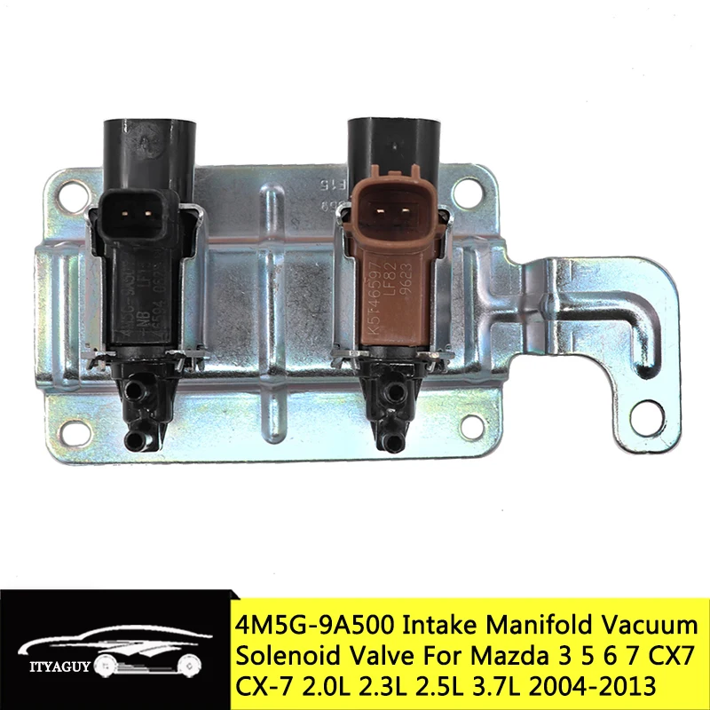 K5T46597 Electronic Intake Manifold Vacuum Runner Solenoid Valve For Mazda 3 5 6 CX 7 4M5G 9A500