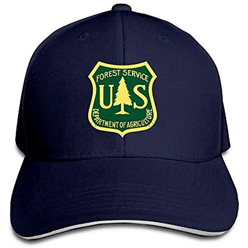 Jcaic Rinaa США лесной сервис флаг регулируемые бейсболки Винтаж сэндвич шляпа