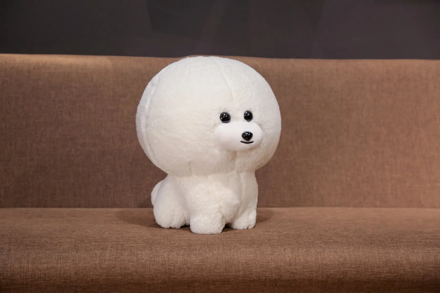 Bichon щенок чучело собака плюшевая игрушка милый моделирование Домашние животные пушистые детские куклы день рождения Рождественские подарки для детей