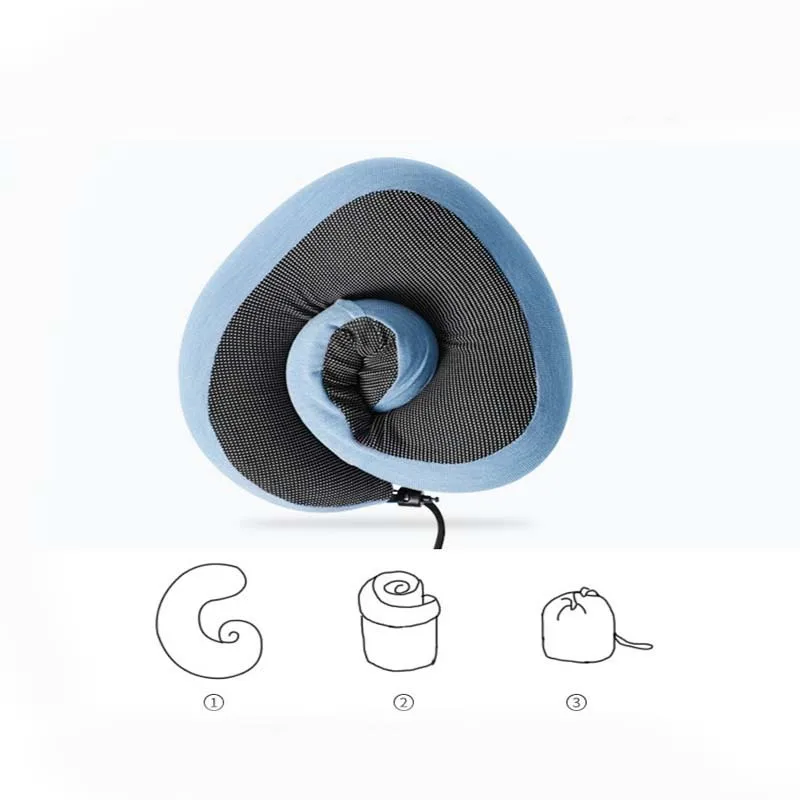 Memory Foam Портативные подушки для шеи путешествия здравоохранения Ортопедическая теплая подушка под голову офисная подушка для отдыха