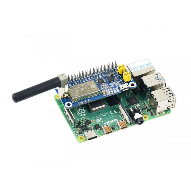 Waveshare SX1268 LoRa , Raspberry Pi, Ȯ Ʈ , 470MHz ļ 뿪, ߱