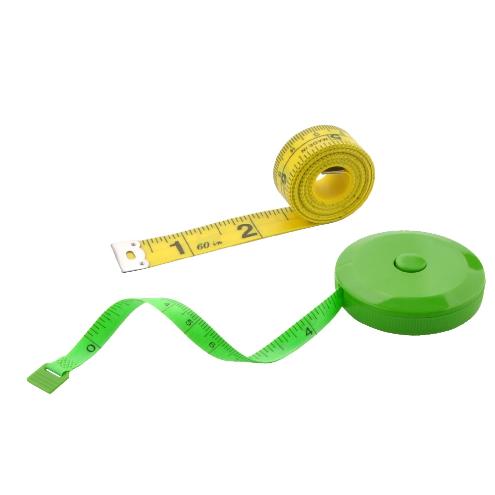 2PCS Measuring Tape Soft Tape Measure for Body Sewing Fabric Tailor Cloth  Craft