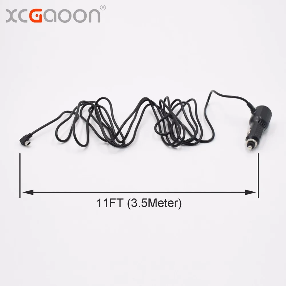 XCGaoon 3 5 метр 5V 3.4A мини USB изогнутые задний левый автомобилей Зарядное устройство с