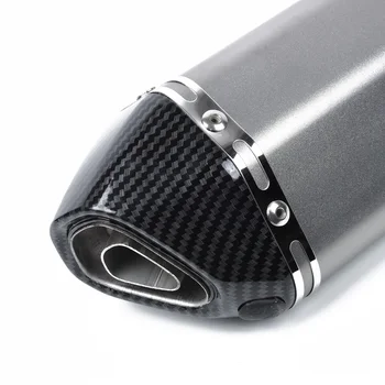 

470mm Motorcycle Dirt Bike ATV Exhaust Muffler Exhausts Pipe DB Vehicle Parts