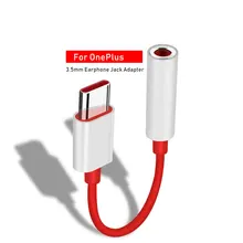 Для OnePlus 7 Pro USB C type C до 3,5 мм аудио адаптер 3,5 мм разъем для наушников музыкальный кабель для OnePlus 7 6t type-C конвертер(N0919