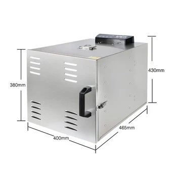 

10-Layer Intelligent Stainless Steel Food Processor Food Dryer Pet Food Fruit And Vegetable Dryer Small Household Food Air Dryer
