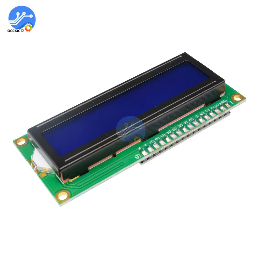 Модуль ЖК дисплея IIC/I2C 1602 дисплей с голубой подсветкой I2C 5 В для Arduino UNO R3 Mega2560|display