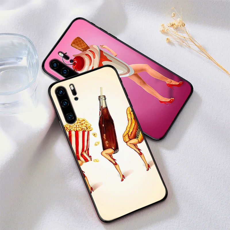 Милый нарядный комбинированный чехол s для huawei P10 P20 2019 P8 P9 Mini P30 LITE Huawi P Smart Z 2018 Pro