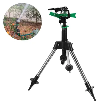 

Watering Tripod Impact Sprinkler 1/2'' DN15 Lawn Plant Watering Irrigation System Garden Supplies 8-12m Sprinkler Diameter