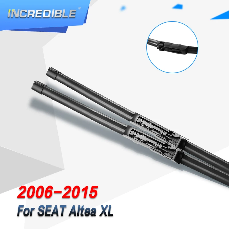 Невероятный стеклоочистителей для SEAT Altea XL 26 &quot&amp 26&quot Fit коготь Тип руки 2006 2007 2008