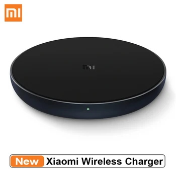 

Original Xiaomi Wireless Charger Universal Fast Charge Version Qi Smart Quick Charger For MIX 2S Sumsung S9 Wireless Charger