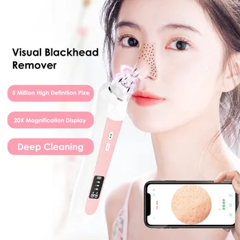 

Blackhead Remover Acne Extractor Tool Electric Pore Cleaner High Definition Led Display Beauty Device Home Use Facial Comedo