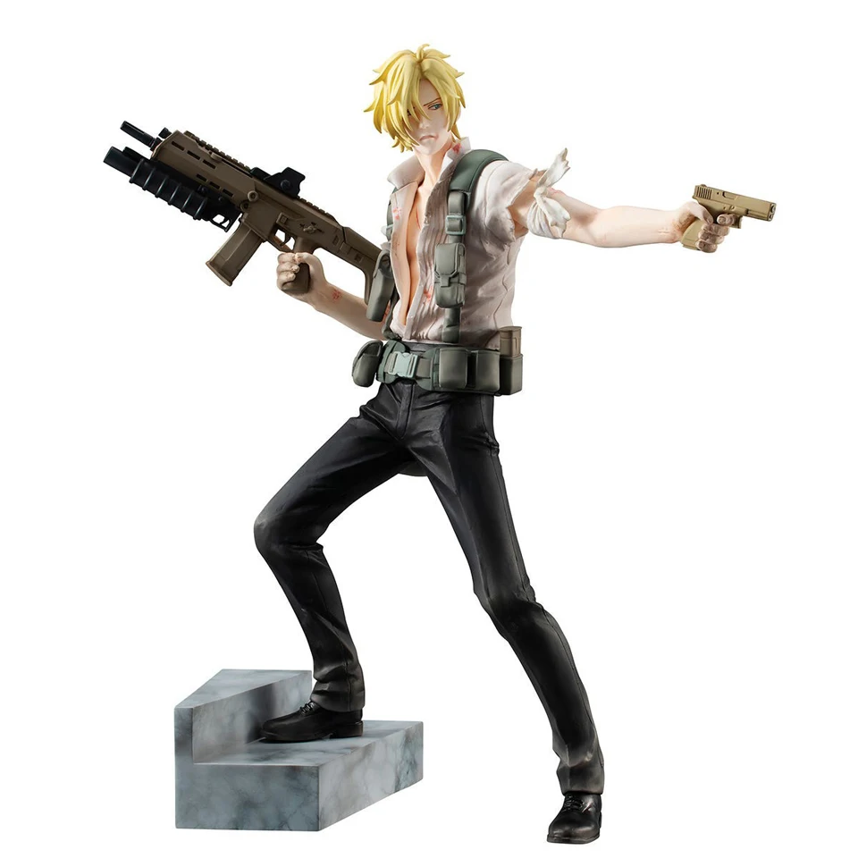 Tronzo Original Bandai Megahouse G.E.M. Remix Банановая рыба Ash Lynx Aslan Jade Callenreese ПВХ фигурка модель