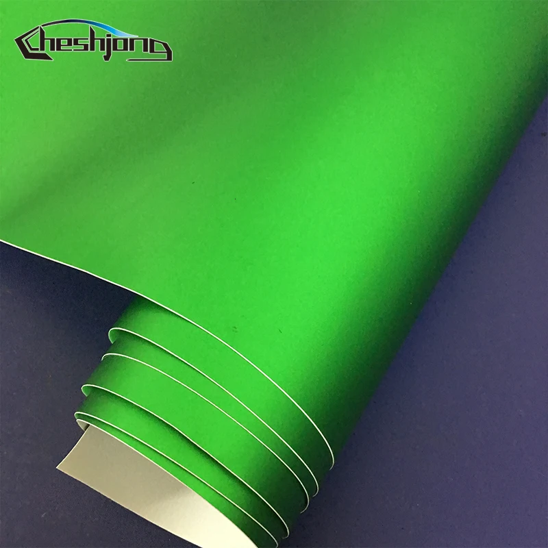 Apple-Green-Matte-chrome-Vinyl-Film-car-sticker-1
