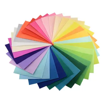 

40Pcs Mixed Color Non Woven Fabric Embroidery Needle Felt for DIY Crafts Sewing