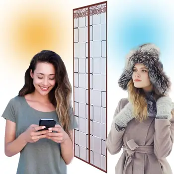 

2020 New Summer Anti Mosquito Insect Fly Bug Curtains PEVA Mesh Net Automatic Closing Door Screen Kitchen Curtains