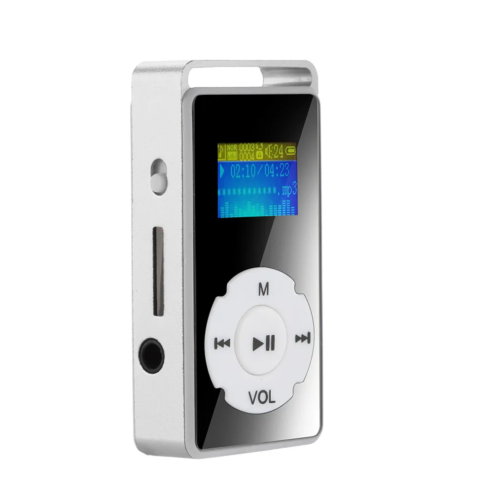 20#Digital MP3 Player LCD Screen Mini 1.8" LCD Screen Media Video Game Movie Radio FM 3th MP3 Player MP3 For IPod free shipping