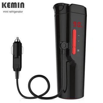 

304 Stainless Steel Water Heating Bottle Electric Cup Home Car Insulation Water Bottle 12v Heating Cups Mini Portable Kettle