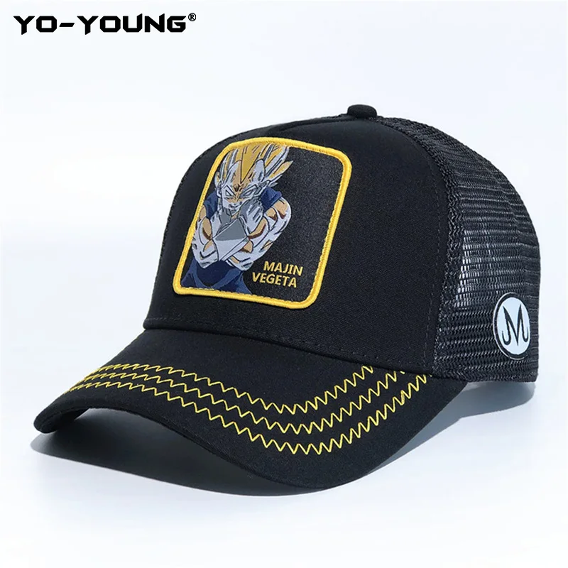 Yo-Young, бейсболки, качественные, с драконами, шапочки для мужчин и женщин, Gorra Goku, Детские Снэпбэк кепки для взрослых, шляпа от солнца, 53-59 см