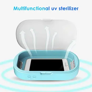 

Portable UV Sterilizer Box Toothbrush Cell Phone Face Mask Sterilizing Tool Disinfection Machine Jewelry Box