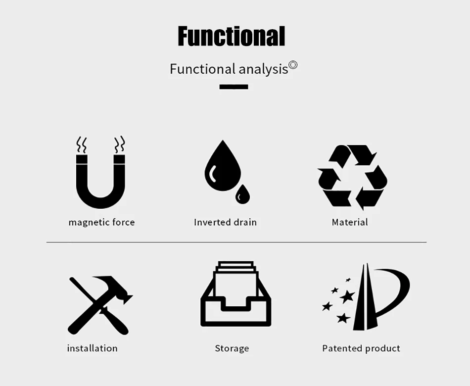 Magnetic Adsorption Toothbrush Holder 2