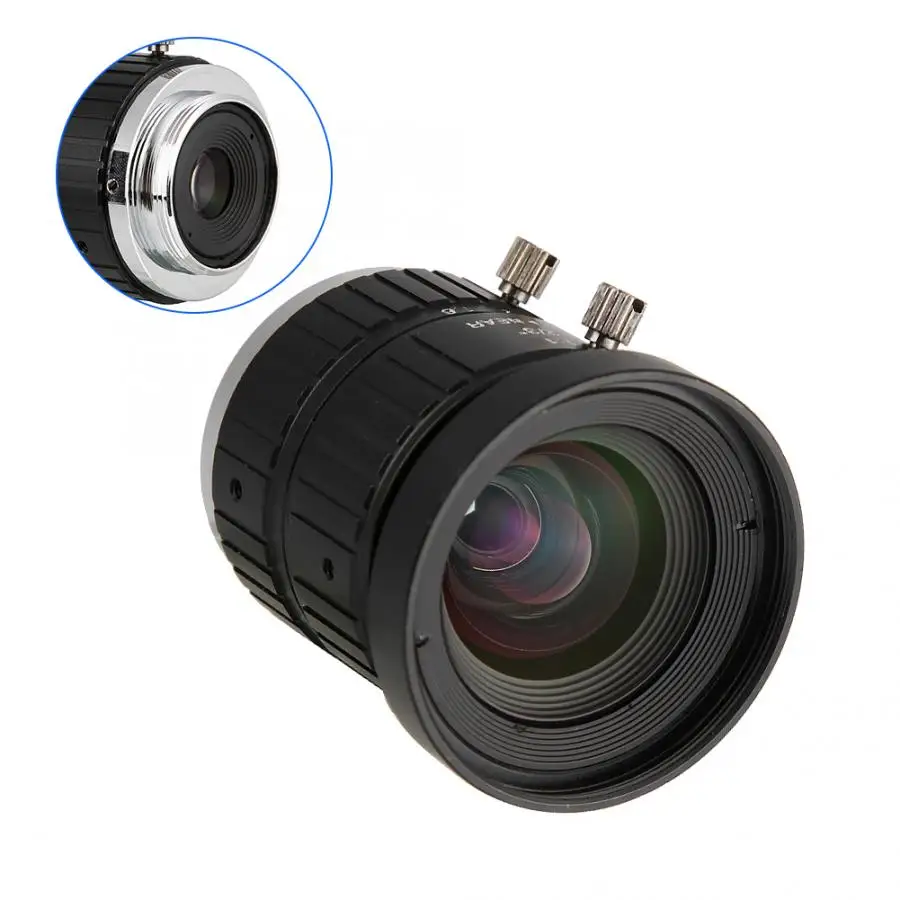 5MP HD объектив камеры 8 мм фокусное расстояние Ручная настройка апертуры C Mount охранное наблюдение Горячая