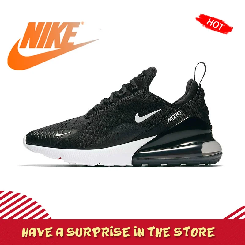 Оригинальная продукция Nike Air Max 270 180 мужские кроссовки Спортивная обувь Открытый 2018 Новое поступление Аутентичные открытый дизайнер бег