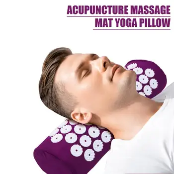 

Practical Acupoint Massage Cushion with Cotton Bag Non Woven Sponge Acupuncture Yoga Mat and Pillow for Relieving Stress