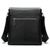 WESTAL men's shoulder bag for men genuine leather zip messenger bag big cover male black crossbody bags for men bags leather 883 ► Photo 2/6