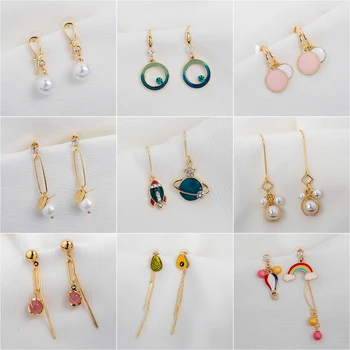 

FDream Needle Long Tassel Earrings Personality Earrings Fashion Net Red Ins Earrings Wholesale For Women Disney Jewelry