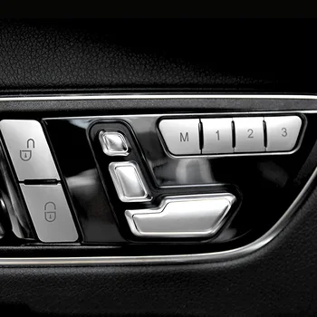 

12pcs/set Practical Car Seat Cover Duarble Styling Button Sticker Adjustment Protective Adhesive Decoration For Benz A B E Class