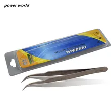 Шлифовальный Пинцет наконечник 11# Пинцет Локоть 15# шлифовальный зажим провода палочки сопротивление части зажим подходит для забора металлических частиц