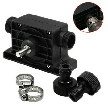 

Anti Corrosion Hand Tool Stable Home Drill Pump Wear Resistant Fast Speed Electric Driving Self Priming Mini Fluid Transfer