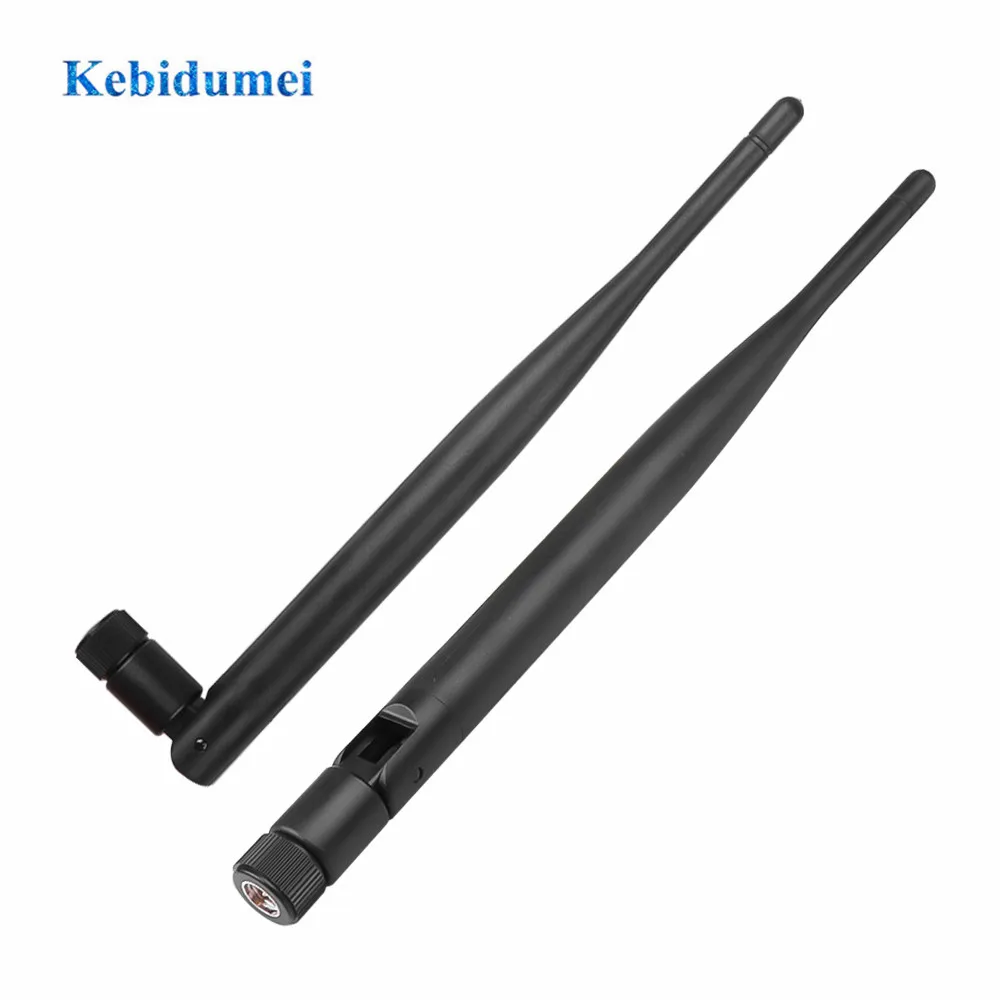 Беспроводной маршрутизатор kebidumei SMA Male 2 4 ГГц 5 дБи Wi Fi антенна 802.11b/g для Mini PCI U.FL IPX к